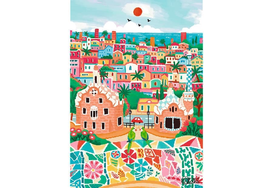 The Art of Colour: Barcelona, Spain