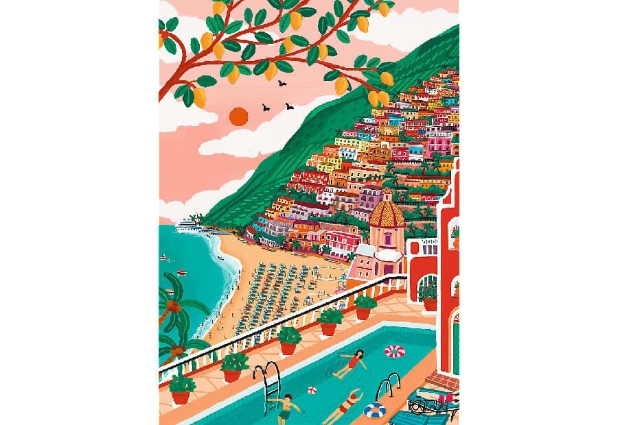 The Art of Colour: Positano, Italy