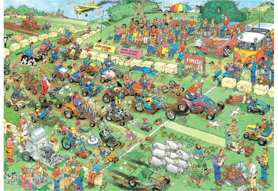 Lawn Mower Race