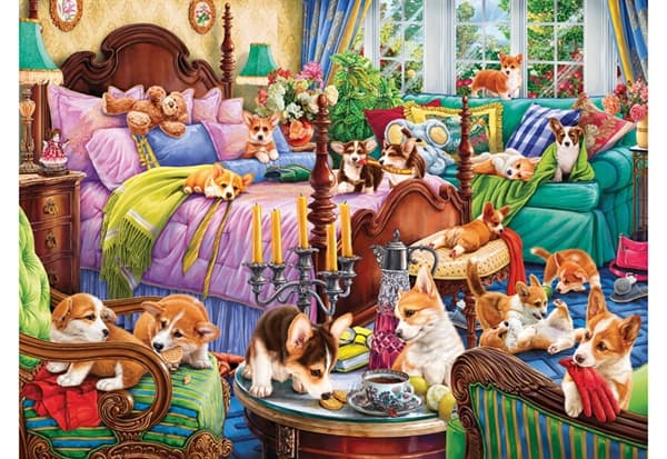 Doggies in the Bedroom