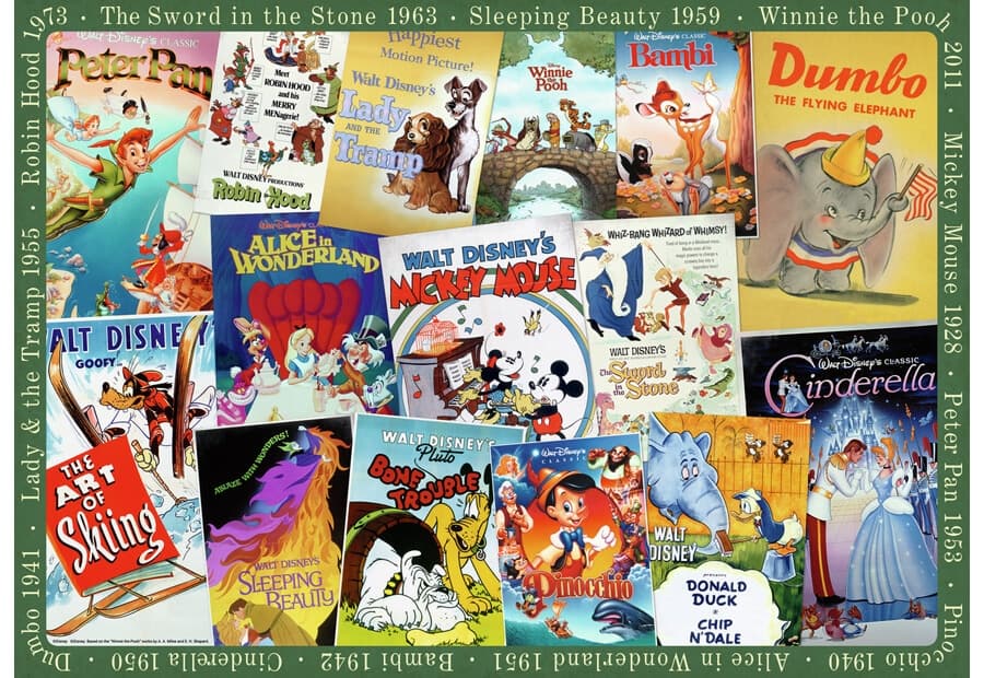 Disney Vintage Movie Posters