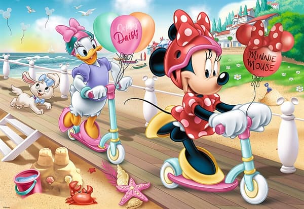 Minnie on the Beach