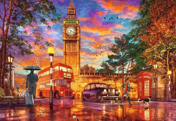 Sunset at Parliament Square