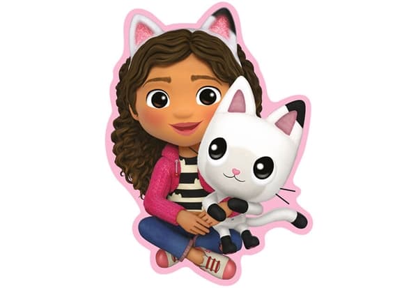 Gabby and her Kitty (træ)