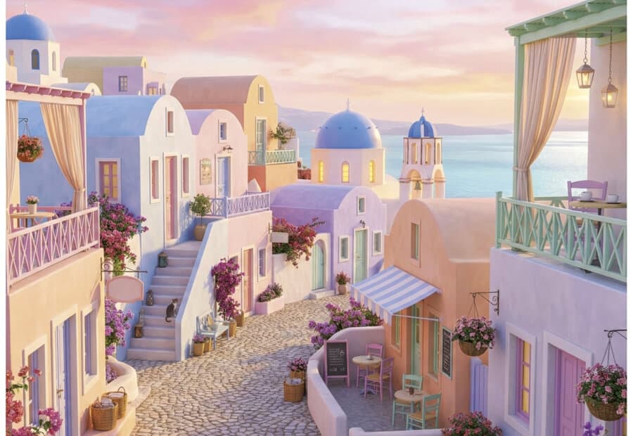 Dreamy Santorini