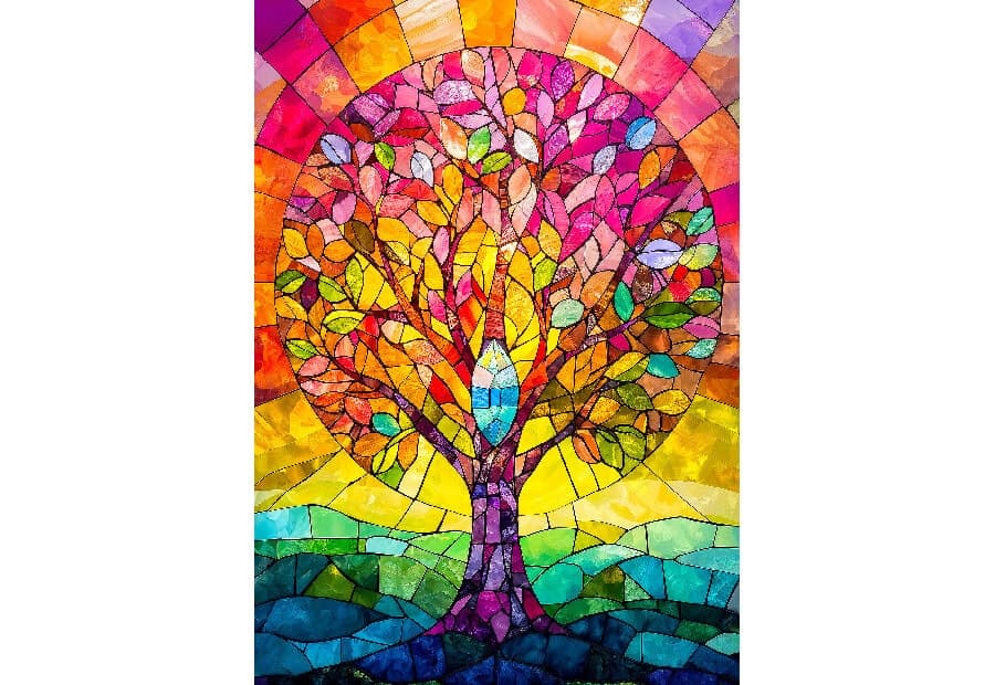 Crystallized Tree