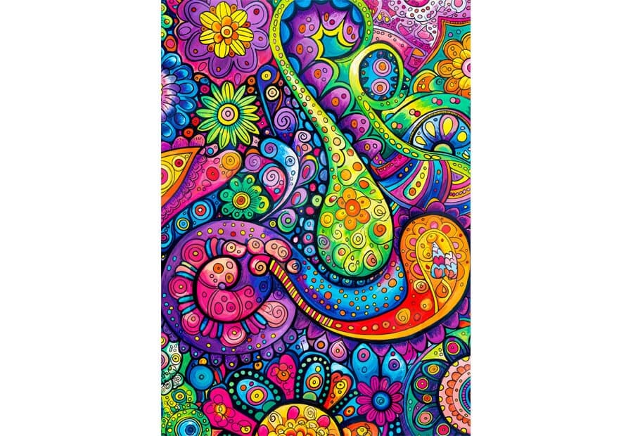 Joyful Swirls