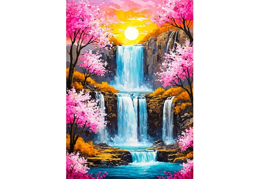 Cherry Waterfall