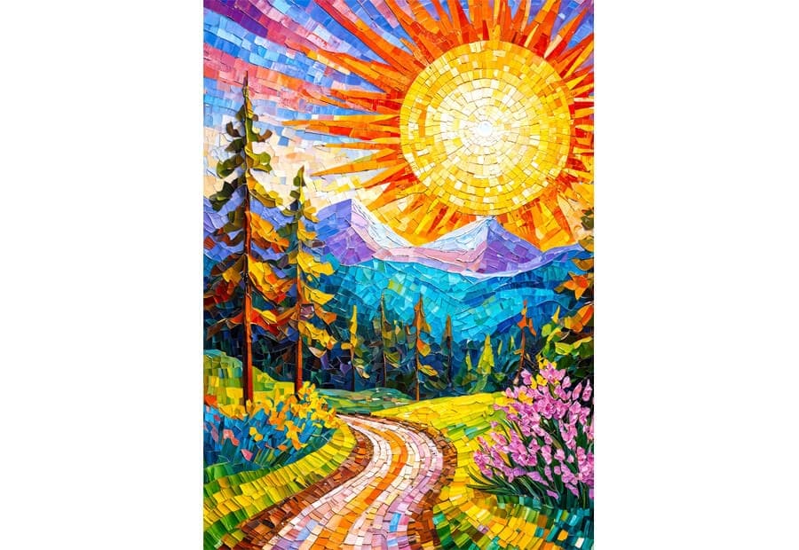 Mosaic Sunrise