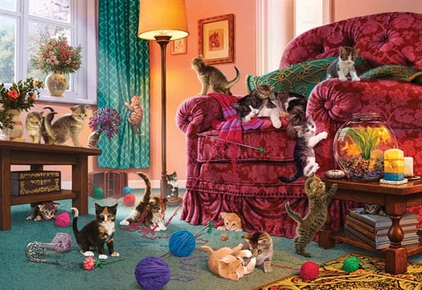 Naughty Kittens