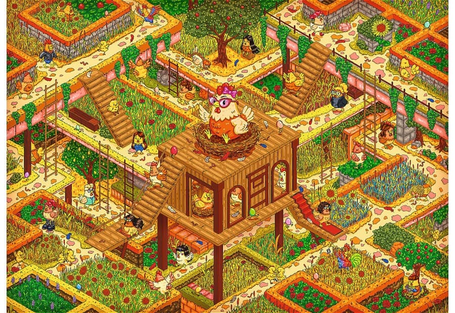 The Impossible Maze - Crazy Chickens