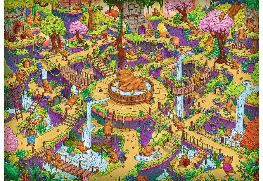 The Impossible Maze - Funny Capybaras