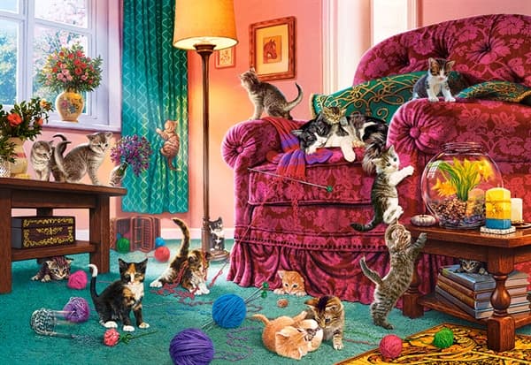 Naughty Kittens
