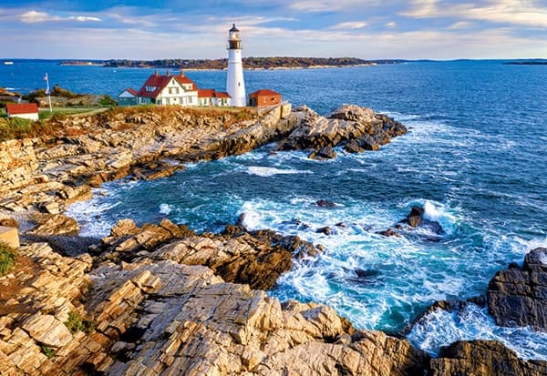 Sunrise over Cape Elizabeth, USA