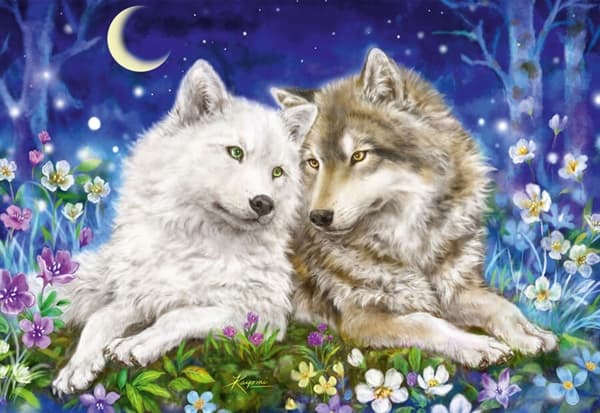 Cuddly Wolf Friends