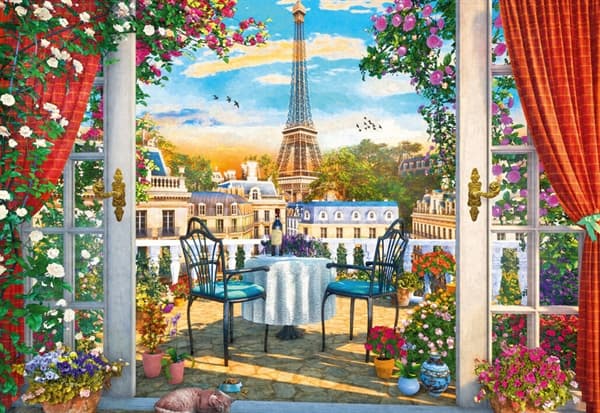 Terrace in Paris