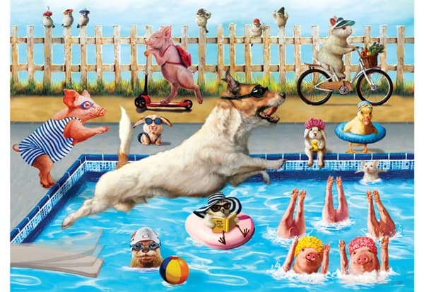 Crazy Pool Day