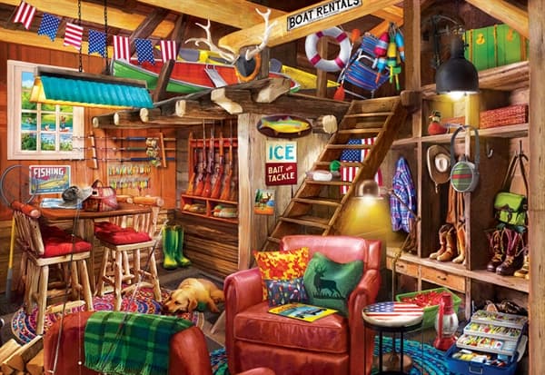 Man Cave - Fish, Hunt & Hibernate