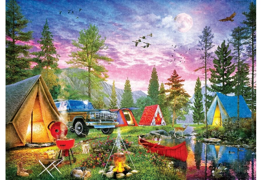 River Camp Twilight