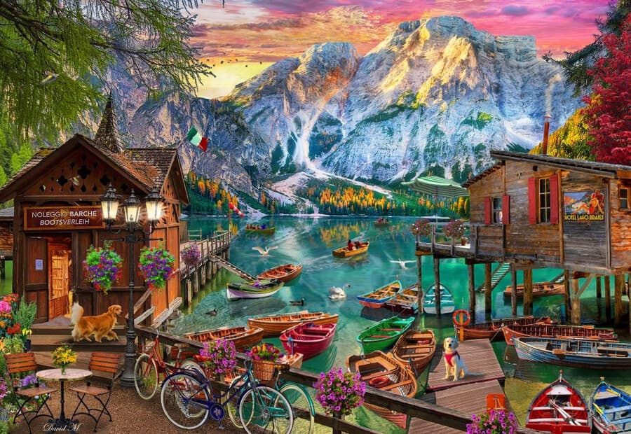 Lago di Braies, Italy