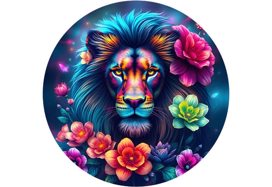 Rainbow Lion