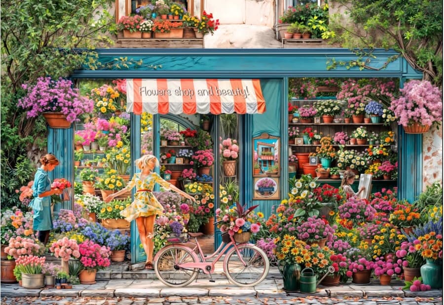 At the Florist's