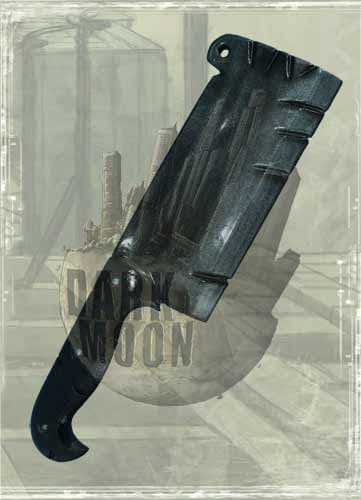 Meat Cleaver â Epic Armoury â 36 cm â Live Rollespils Kniv Sci-fi Dark Moon