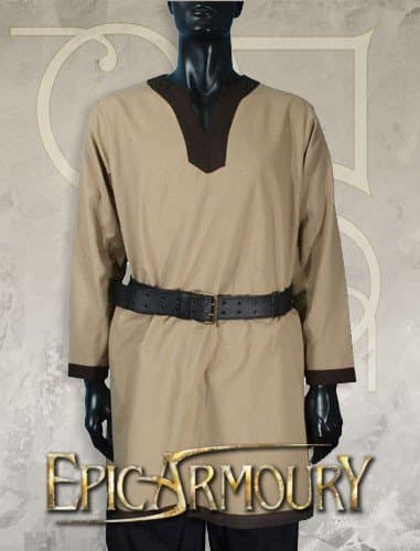 Tunic â Epic Armoury â Desert Beige - Small â Live Rollespil