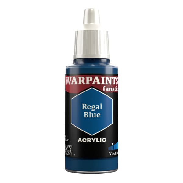 Army Painter Warpaints Fanatic: Acrylics - Regal Blue - WP3026