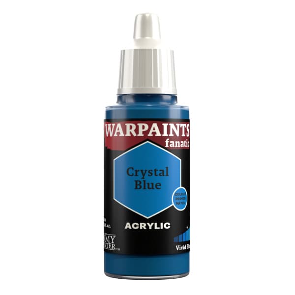 Army Painter Warpaints Fanatic: Acrylics - Crystal Blue - WP3028