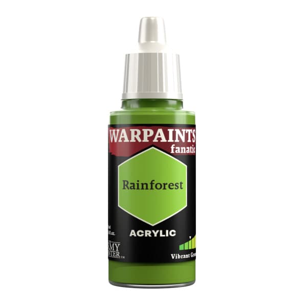 Army Painter Warpaints Fanatic: Acrylics - Rainforest - WP3057