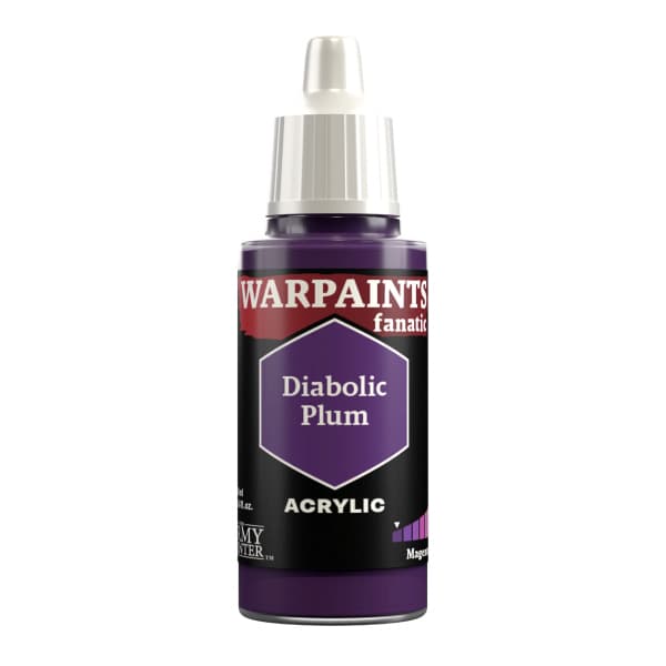 Army Painter Warpaints Fanatic: Acrylics - Diabolic Plum - WP3133