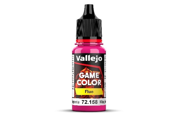 Vallejo Maling - Game Color: Fluorescent Magenta - 18ml