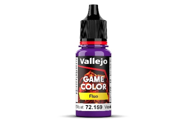 Vallejo Maling - Game Color: Fluorescent Violet - 18ml