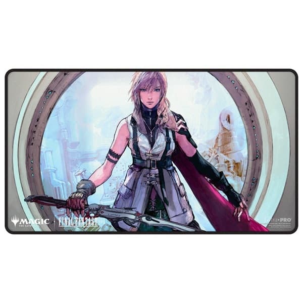 Magic SpillemÃ¥tte (Playmat) - Universes Beyond: Final Fantasy - Premium (Black Stitched): Lightning, Army of One - Ultra Pro #38763
