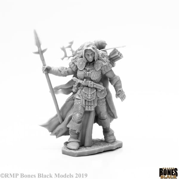 Reaper Bones Black: Frost Giant Ranger - Plastic Miniature