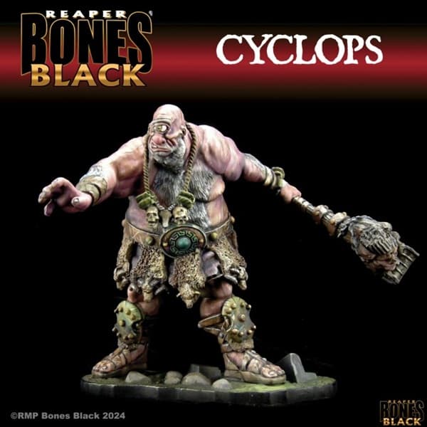 Reaper Bones Black: Cyclops - Plastic Miniature Deluxe Boxed Set