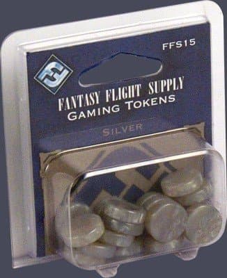 Gaming Tokens: Silver - Fantasy Flight Games FFS15