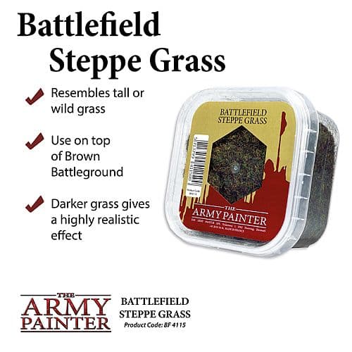 Basing - Army Painter - Battlefield Steppe Grass - BF4115