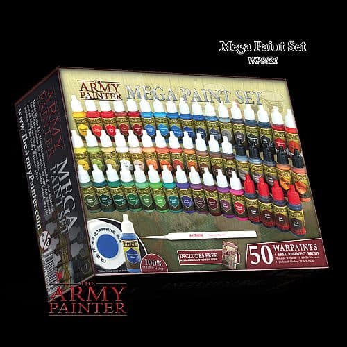 Army Painter -  Warpaints Starter Set: Mega Paint Set III - WP8021