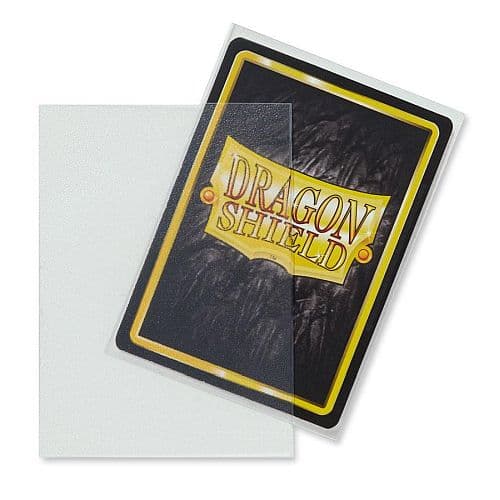 Dragon Shield Deck Protectors - Matte: Clear (Gennemsigtig) - 100 lommer - Dragonshield - Sleeves #AT-11001