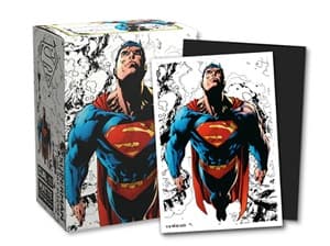 Dragon Shield Deck Protectors - Matte Dual Art: DC Comics: Superman Core (Full Color Variant) - 100 lommer - Dragonshield - Sleeves #AT-16085