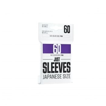 Gamegenic: Just Sleeves: Small/Japanese Size - Purple (Lilla) (60 Kortlommer)