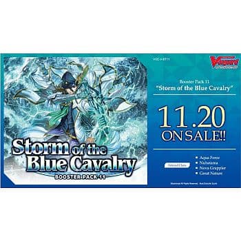 Cardfight!! Vanguard CCG V Set 11: Storm of the Blue Cavalry Booster Box (Display) 16 Pakker - Engelsk