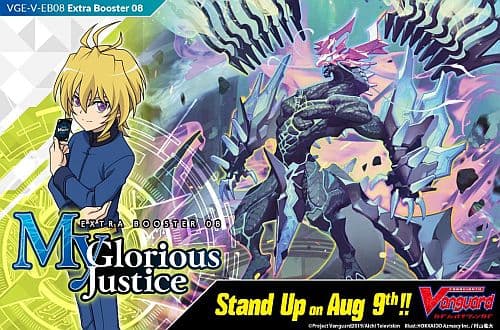 Cardfight!! Vanguard CCG  V EB Set 08: My Glorious Justice Booster Box (Display) 12 Booster Packs - Engelsk