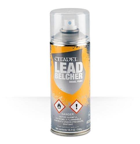 Citadel Primer Spray: Leadbelcher (Citadel Base) - 8020999908606