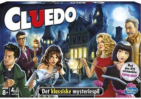 Cluedo: Klassisk Mysteriespil (Dansk // Classic Mystery Game)