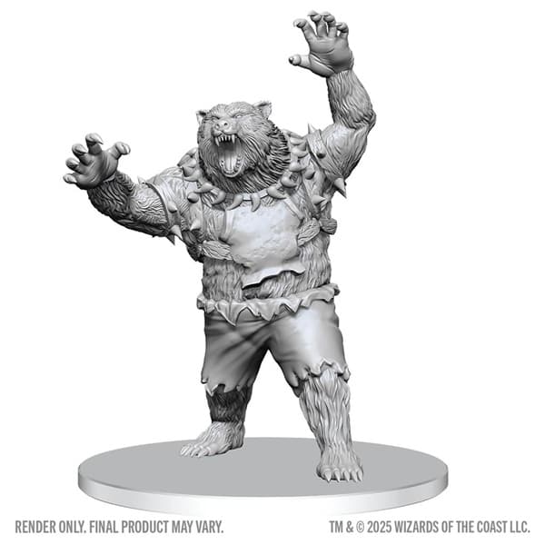 D&D Dungeons & Dragons - Nolzur's Marvelous Miniatures: Werebear #WZK90812