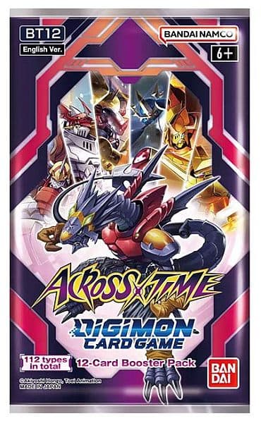 Digimon Card Game - BT12: Across Time - Booster Pack