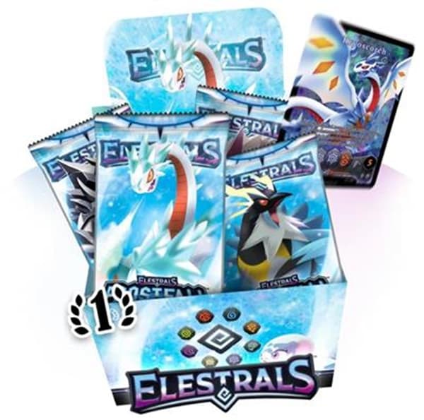 Elestrals TCG: Frostfall - Booster Display (Box med 36 Pakker)
